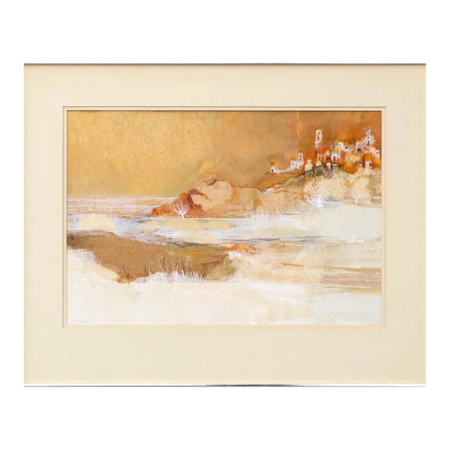 750 Grace Eichholz "Morning Bay" Landscape Abstract Late 20th Century For Sale