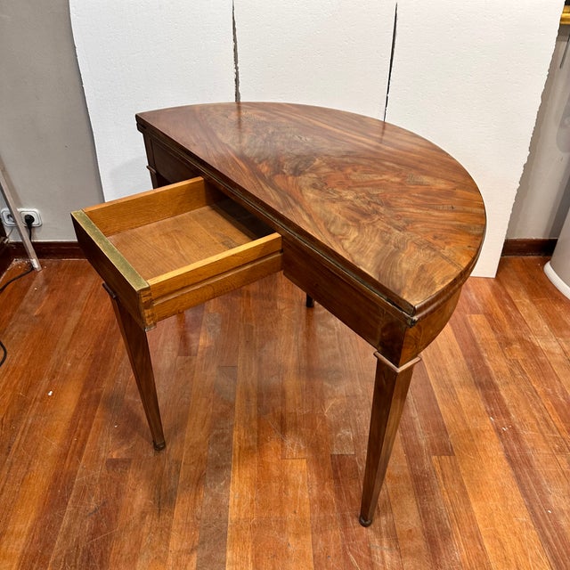 Directoire Wooden Gaming Table, France, 1800s For Sale - Image 14 of 18