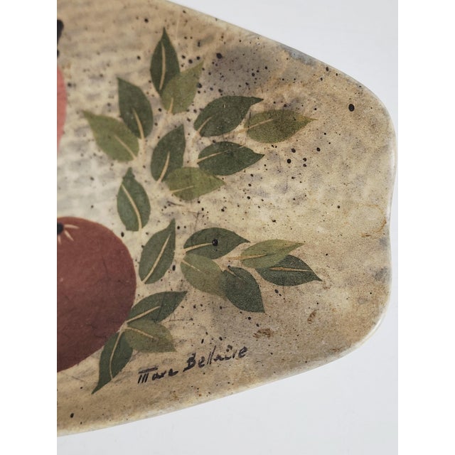 Ceramic Mid-Century Marc Bellaire "Still Life" Pottery Ashtray For Sale - Image 7 of 11