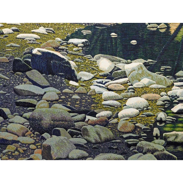 Gordon Mortensen "September, Big Sur" Signed Numbered Woodcut Art '91 California For Sale In Denver - Image 6 of 6