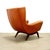 Dimensions: 30 5/16" W x 31 1/2" D x 37" H / Seat Height 15 3/4" Origin: Vejen, Denmark Designer: Illum Wikkelsø...