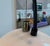Elpis pendant lamp by iGuzzini. The design dates to 1968; this example dates from 1974–1982. Two opal-white acrylic shades...