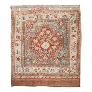 Crimson Red Persian Bagface Rug no. j5136 For Sale