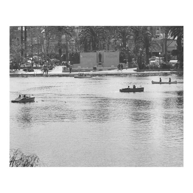 1964 Don Ware MacArthur Park Los Angeles Photograph For Sale