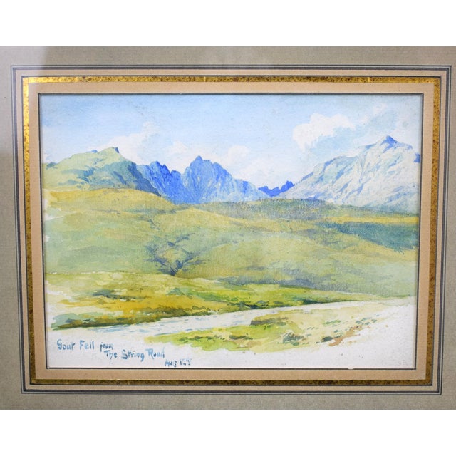 Goat Fell From the Spring Road Aug. 12th Scottish Landscape For Sale - Image 4 of 5