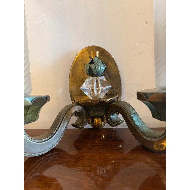 1930s 1930s French Art Deco Wall Sconces For Sale - Image 5 of 7