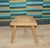 Small Vintage Wooden Three-Legged Milking Stool For Sale - Image 4 of 8