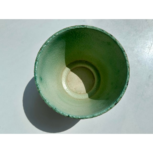 Black Mid-Century Brutalist Studio Ceramic Planter from the Birch Bark Series Berkenbast by Pieter Groeneveldt, Netherlands, 1960s For Sale - Image 8 of 15