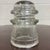 Industrial Antique Hemingray 17 Clear Glass Insulator For Sale - Image 3 of 6