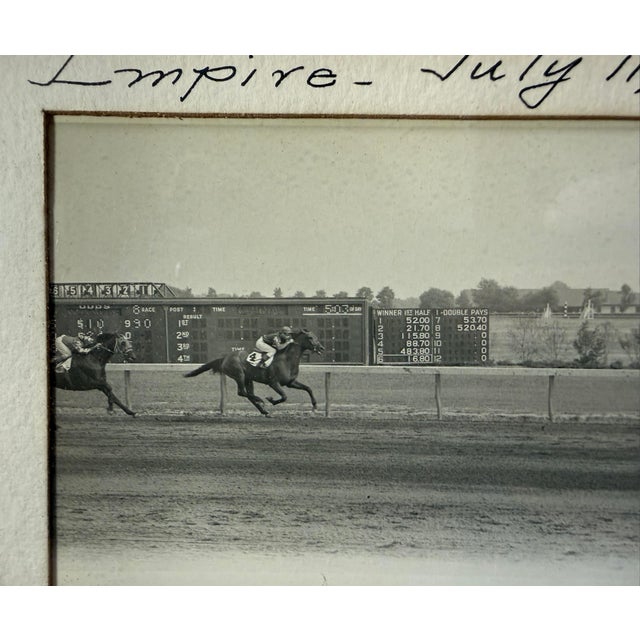 Vintage 49 Original Bert Morgan Follansbee Empire Horse Racing Jockey Photograph For Sale In New York - Image 6 of 11