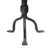 Black Diego Giacometti Style Iron Candlestick For Sale - Image 8 of 9