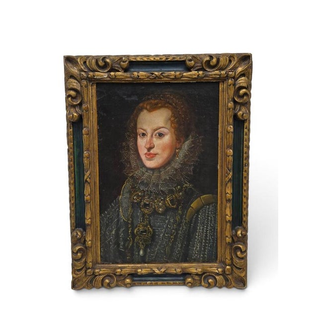An impressive late 16th-century portrait of a noblewoman of the spanish court, attributed to the circle of juan pantoja de...