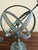 Late 20th Century Late 20th Century Rustic Verdigris Iron Armillary Sphere – European Garden Accent For Sale - Image 5 of 9