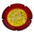 1960s Blenko Amberina Cigar Ashtray For Sale