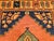Vintage Kurdish Tribal Area Rug, Handwoven Wool, Red Medallion Design, 4' x 5' For Sale - Image 18 of 18