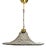 Vintage Glass Pendant Lamp, 1970s For Sale