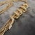 A 2000s High Quality Costume Jewelry Gilt Metal Italian Snake Necklace For Sale - Image 14 of 16