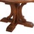 Round French Oak Brutalist Dining Table With Hand Gouged Tabletop, C. 1940 For Sale In Philadelphia - Image 6 of 7