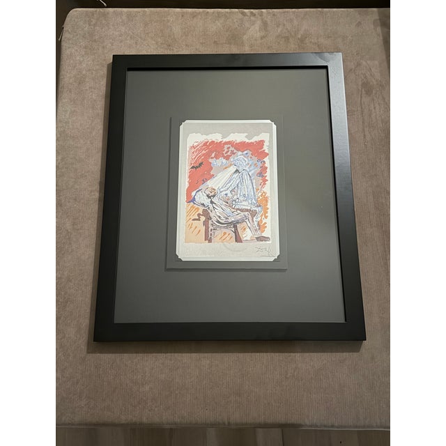 A stunning, investment-grade artwork by the legendary Surrealist master Salvador Dalí, titled "The Dentist", known...