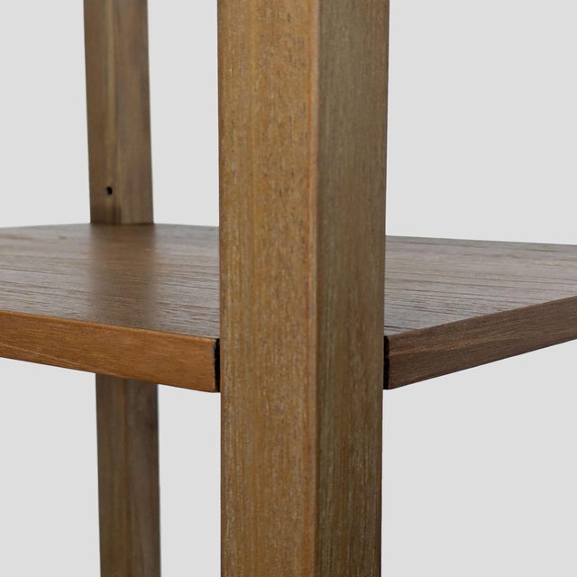 Wood Crate & Barrel Blake Storage Cabinet For Sale - Image 7 of 9