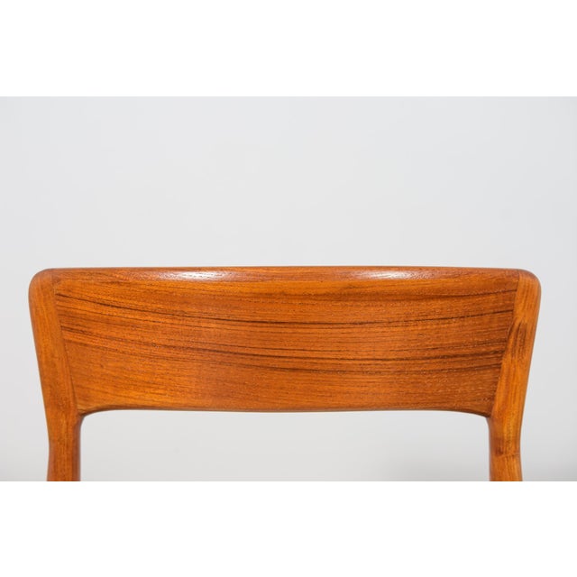 Mid-Century Modern Teak Model 26 Dining Chairs by Henry Kjærnulf for Korup Stolefabrik, Denmark, 1960s, Set of 6 For Sale - Image 14 of 18