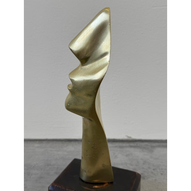 Brazilian Modern Bronze Sculpture, 1990s For Sale - Image 12 of 12