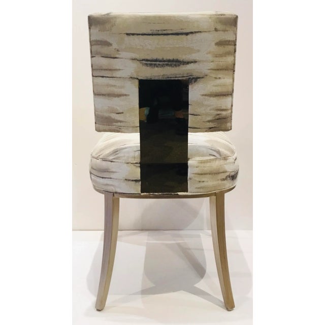 Wood Caracole Couture Reserved Seating SIde Chair For Sale - Image 7 of 8