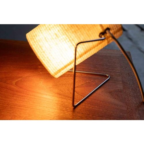Set of 2 fibreglass table lamps designed and produced in the 1960’s. These minimalistic lamps with cylindrical shades were...