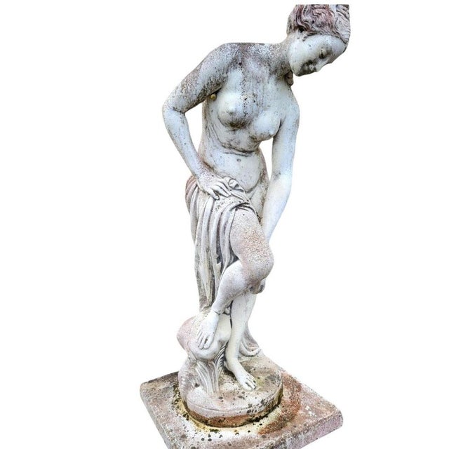 Sculpture of Venus Bathing, 1950, Stone For Sale - Image 11 of 13