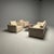 1950s Stendig Living Room, Sofa, Pair of Cube Chairs, New Boucle, Switzerland, Labeled For Sale - Image 5 of 12