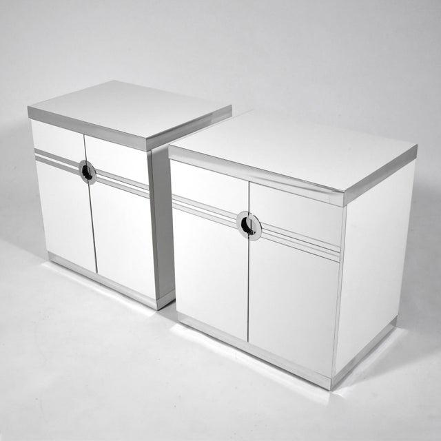 1970s Pierre Cardin Nightstands (Pair) For Sale - Image 5 of 11