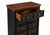 Vintage 1970s Drexel-Attributed Tallboy Dresser — Custom Midnight Blue & Gilded Finish, Dovetail Construction For Sale In Los Angeles - Image 6 of 10