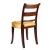 Brown Set of Three American Upholstered Seat Mahogany Side Chairs, 1800-1810 For Sale - Image 8 of 12