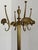 Vintage Brass Coat Rack with Rotating Crown and Fluted Column, 1960s For Sale - Image 4 of 18