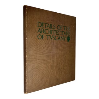 1920s Illustrated Folio, Harold Donaldson Eberlein's Details of the Architecture of Tuscany - 1 Book For Sale