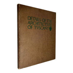 1920s Illustrated Folio, Harold Donaldson Eberlein's Details of the Architecture of Tuscany - 1 Book