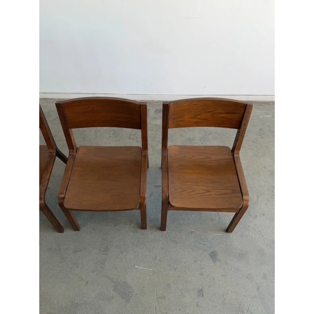 Vintage Thonet Dining Chairs — Set of 4 For Sale - Image 15 of 15