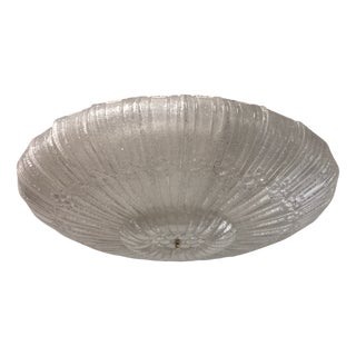 Italian White Murano Glass Pendant, 2000 For Sale