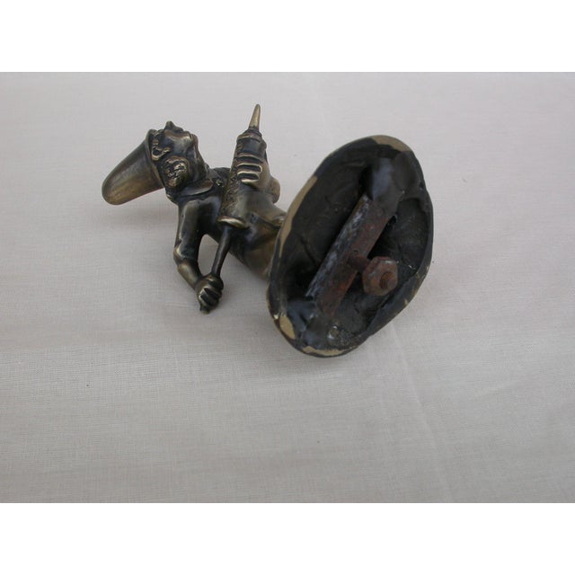 Art Deco Car Mascot Diafoirus by Patrouilleau, 1920s For Sale - Image 6 of 14