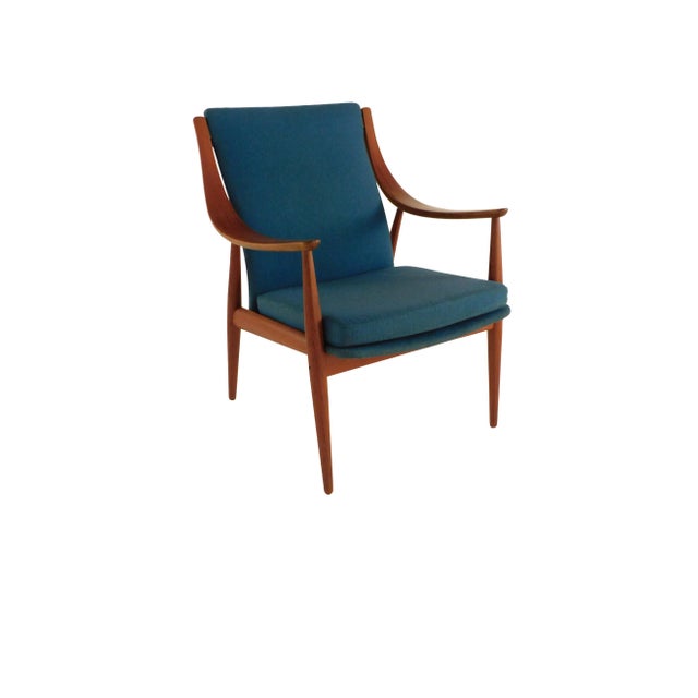 Peter Hvidt Danish Teak Lounge Chairs - a Pair For Sale - Image 11 of 13