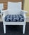Pair of Lloyd Flanders Hampton collection wicker armchairs. Made of Lloyd Loom "wicker fabric" on corrosion resistant...