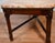 1940s English Chippendale Mahogany Marble Top Coffee Table Accent Table . For Sale - Image 11 of 14