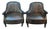 Elevate Your Living Space With the Timeless Elegance of the Hooker Furniture Genuine Leather Accent Chair Set. For Sale
