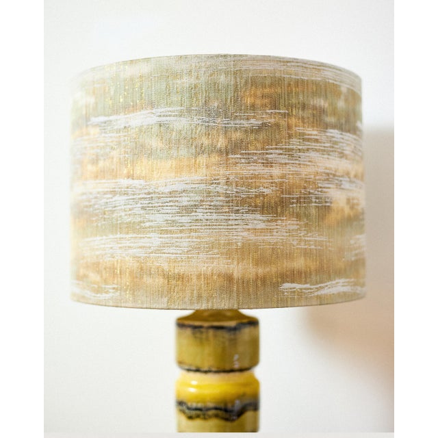 Artisan Ceramic Table Lamp, 1970s For Sale - Image 4 of 8