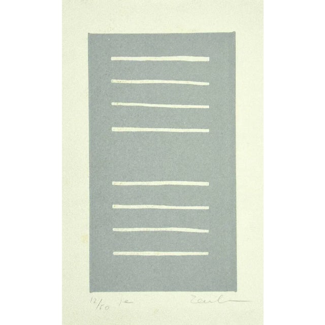 Unknown - Composition - Original Etching on Paper - 1970 For Sale - Image 3 of 4
