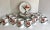 24 Pieces - 1980's Birds of Paradise Mug and Plate Set For Sale In Los Angeles - Image 6 of 6
