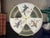 Antique majolica bird and fan plate made in England by Wedgwood in the 1870's. The English export mark is impressed on the...