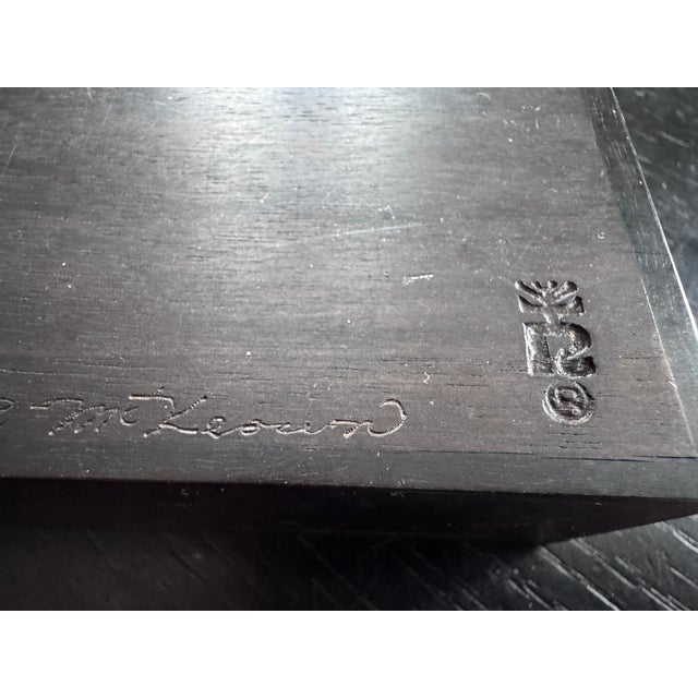 1980s Vintage Marquetry Box by Robert McKeown, 1981 For Sale - Image 5 of 8