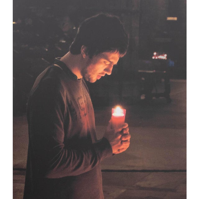 Contemporary Illegibly Signed Street Vigil Chromogenic Print For Sale - Image 3 of 7
