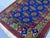 Cobalt Blue Turkmen-Style Mori Gul Wool Runner Rug, 2'8" X 9'3" For Sale - Image 14 of 15